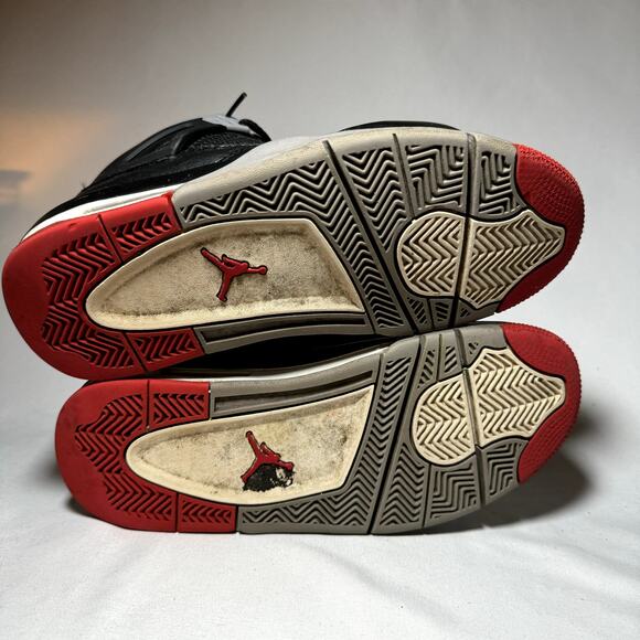 Size 7 - Nike Air Jordan 4 Retro GS Bred Reimagined Men's Shoes - Picture 8 of 10